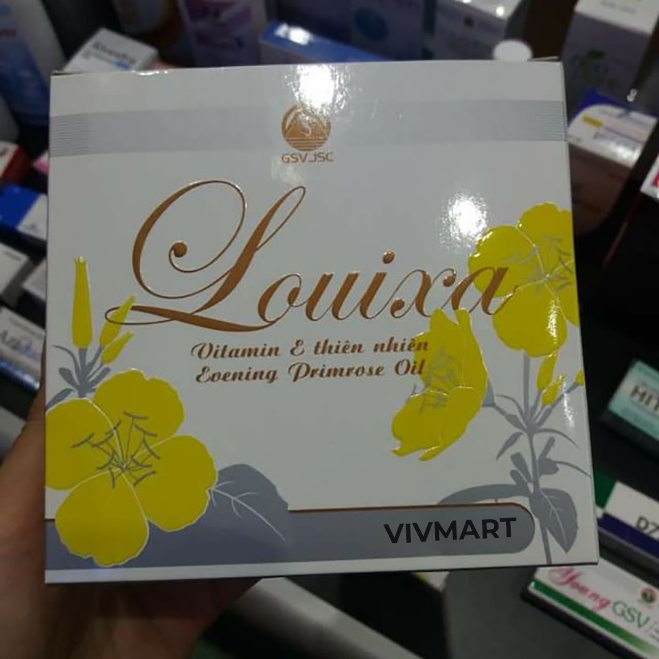 ✅ VITAMIN E LOUIXA - VIÊN UỐNG CHỐNG LÃO HÓA, ĐIỀU HÒA NỘI TIẾT, ĐẸP DA, ĐẸP TÓC