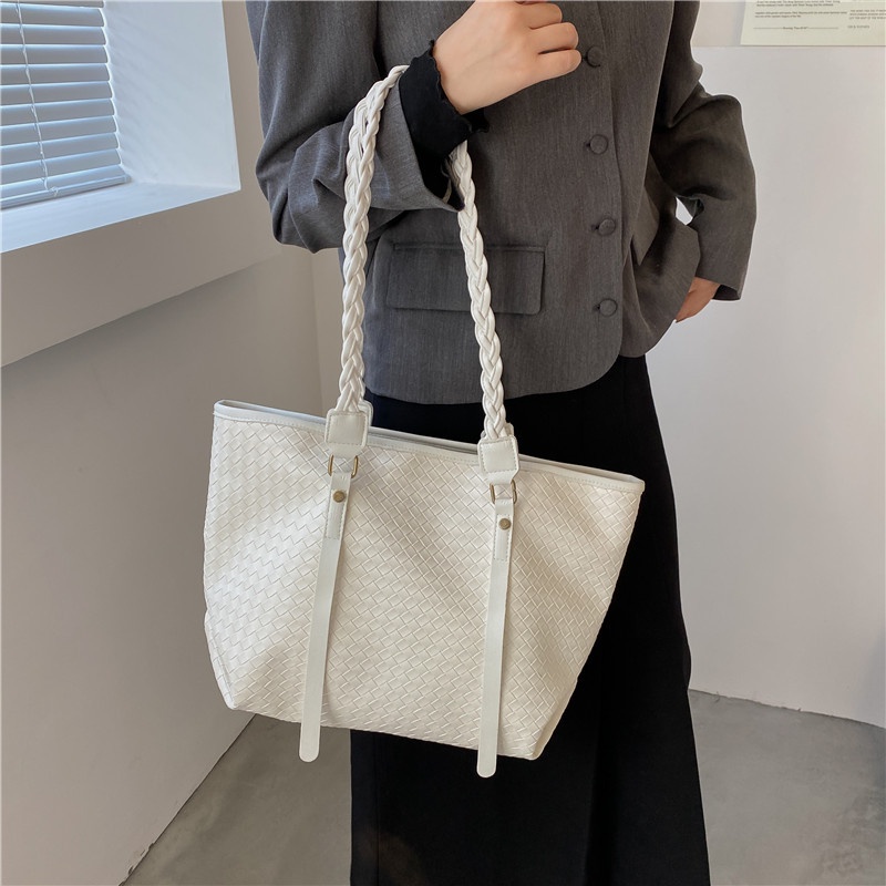 Túi Tote Đeo Vai Cỡ Lớn Phong Cách Hàn Quốc Thời Trang Mùa Thu Dành Cho Nữ