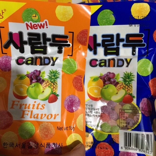Kẹo Candy Hương Vị Hoa Quả Phiên Bản Mới(KHUYẾN MẠI)