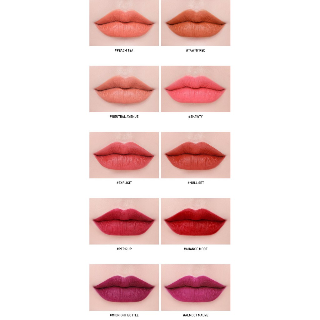 Son Kem Lì 3CE Soft Lip Lacquer