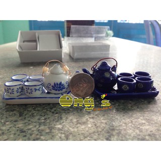 Bộ trà sứ mini 6 món