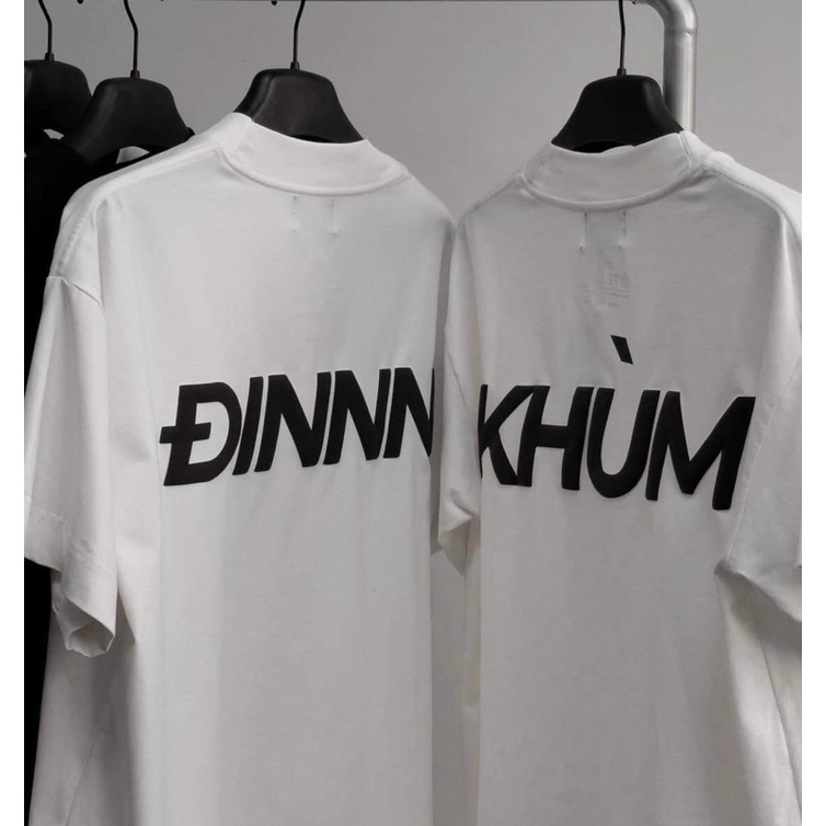 Áo Thun ĐINNN KHÙM Unisex Đủ Size M L XL XXL - Slogan Hot Trend