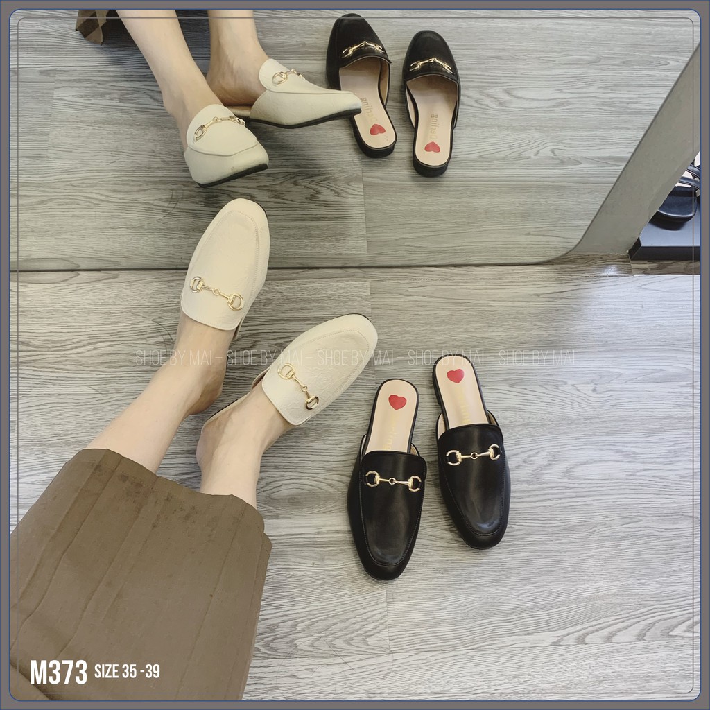 Giày sục da mềm chất đẹp M373 SHOEBYMAI