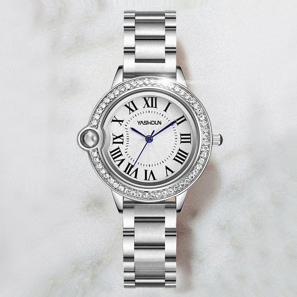 HS Đồng Hồ Quartz Thiết Kế Đơn Giản Hợp Thời Trang Cho Nữ