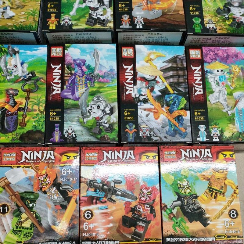 Đồ chơi lắp ráp Lego Ninjago nhựa PVC cao cấp