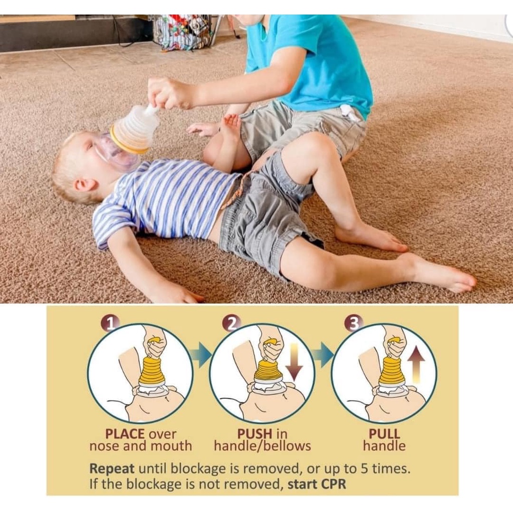 Thiết bị hút dị vật đường thở - thiết bị sơ cấp cứu người bị ngạt do hóc dị vật