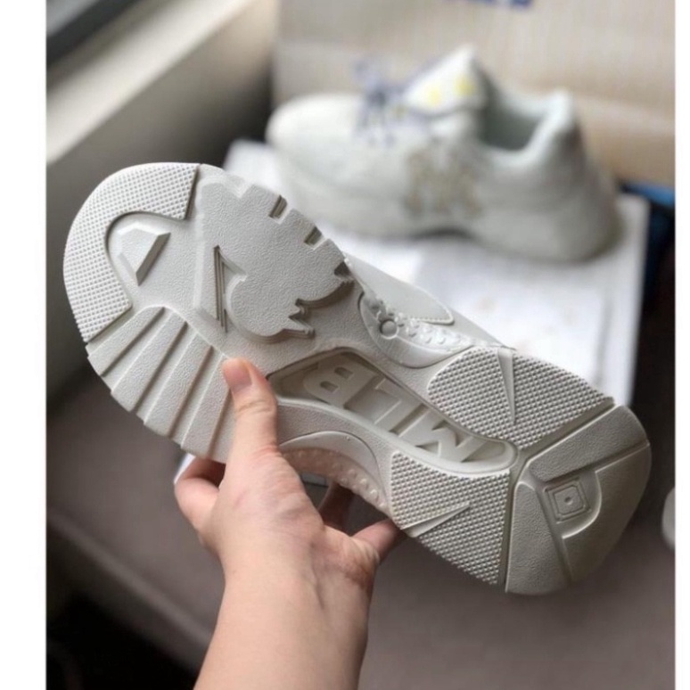 Giày thể thao nam nữ NY cao cấp hàng full box, giày trắng Sneaker ulzzang cao cổ tăng chiều cao 5cm, mẫu mới jordan M5