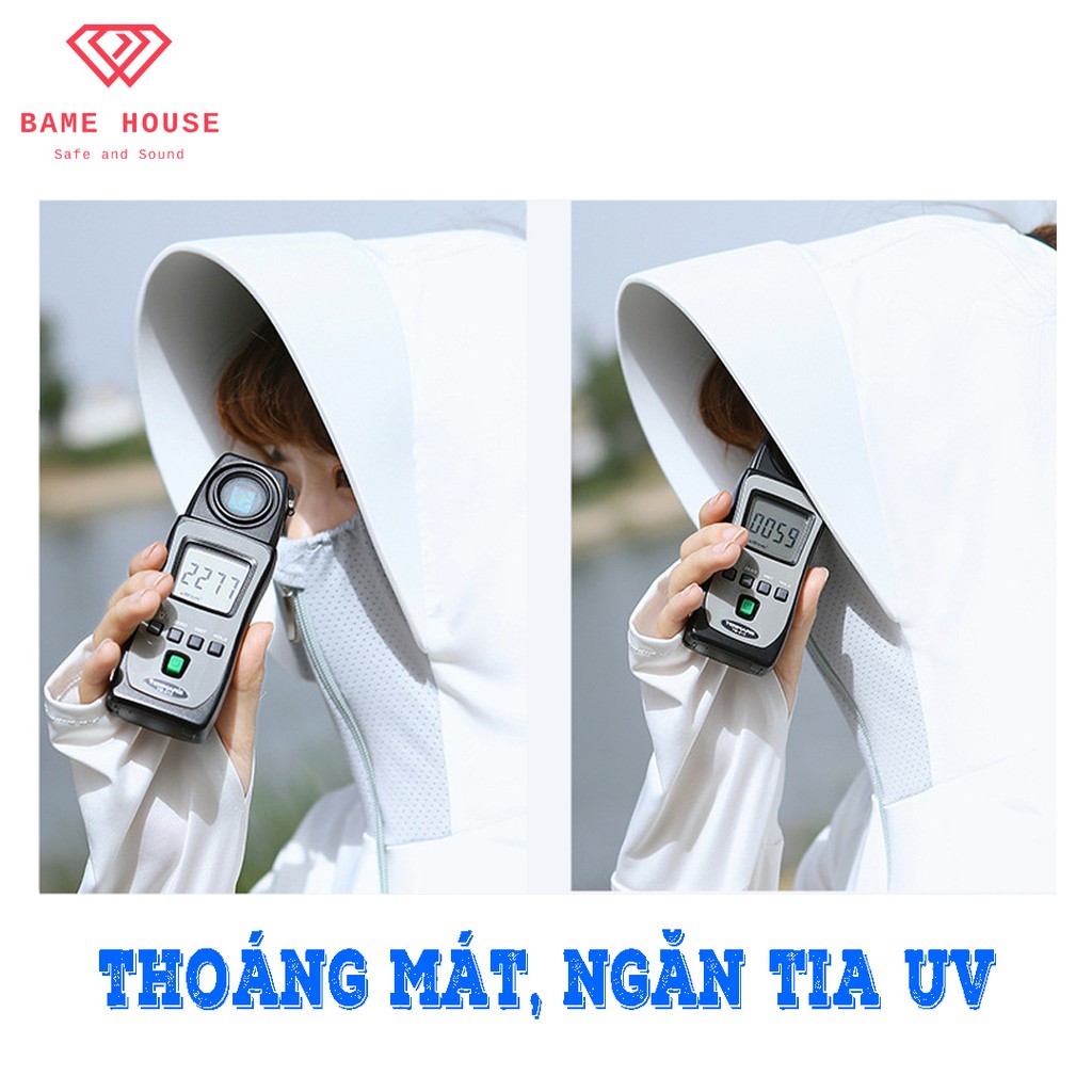 Áo chống nắng nữ cao cấp đẹp siêu mát, thông hơi và chống tia UV, hàng xuất Nhật thương hiệu AIBITOO | BigBuy360 - bigbuy360.vn