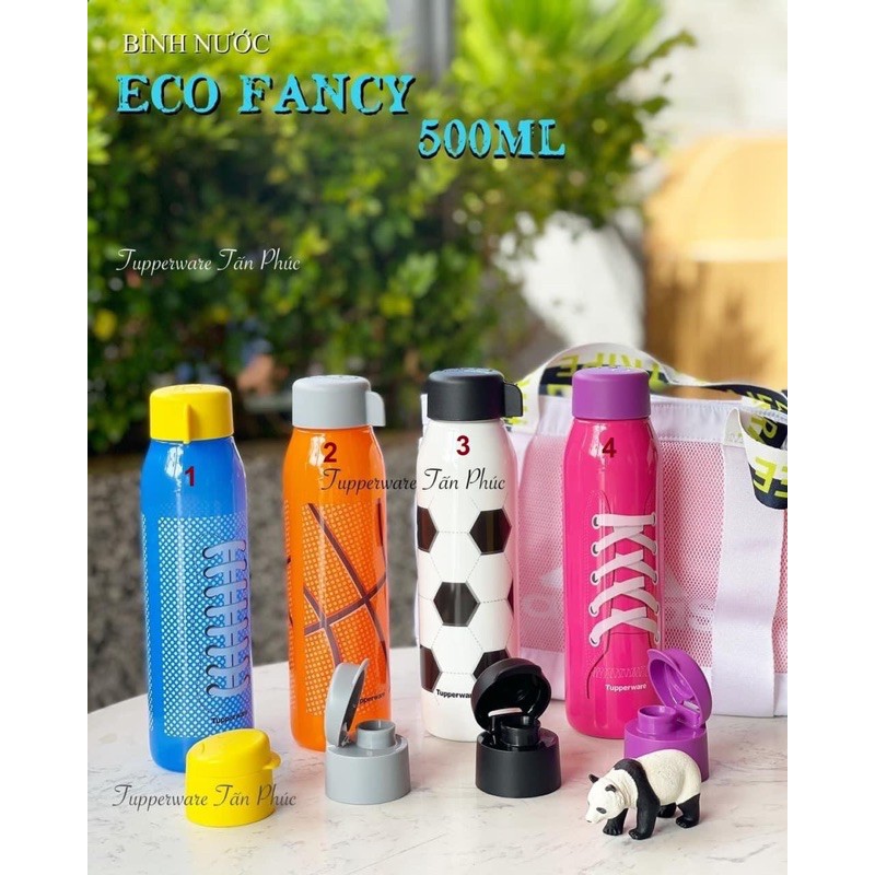 Tupperware - Bình nước Eco Bottle Fancy 500ML