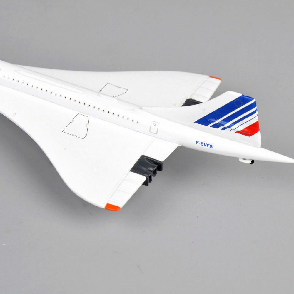 Đồ Chơi Máy Bay Pháp 1976-2003 USSELL Concorde 1/400