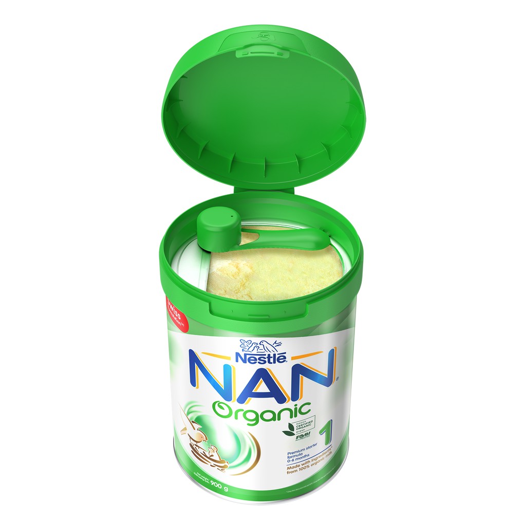 Sữa Bột Nestle NAN ORGANIC Số 1 - Hộp 900gr