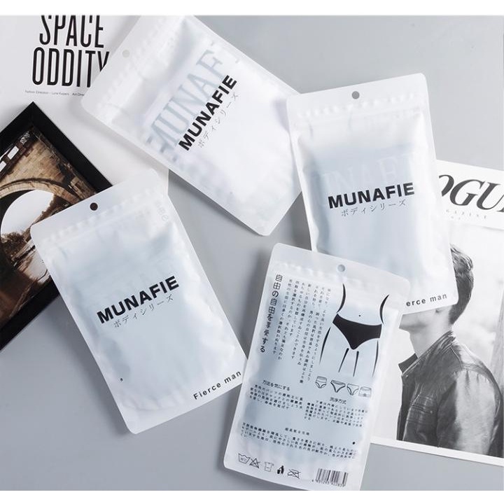 Quần sịp đùi nam Munafie cao cấp (1 Quần) FREESIZE 50-75KG_kháng khuẩn khử mùi, không phai màu, không bai nhão