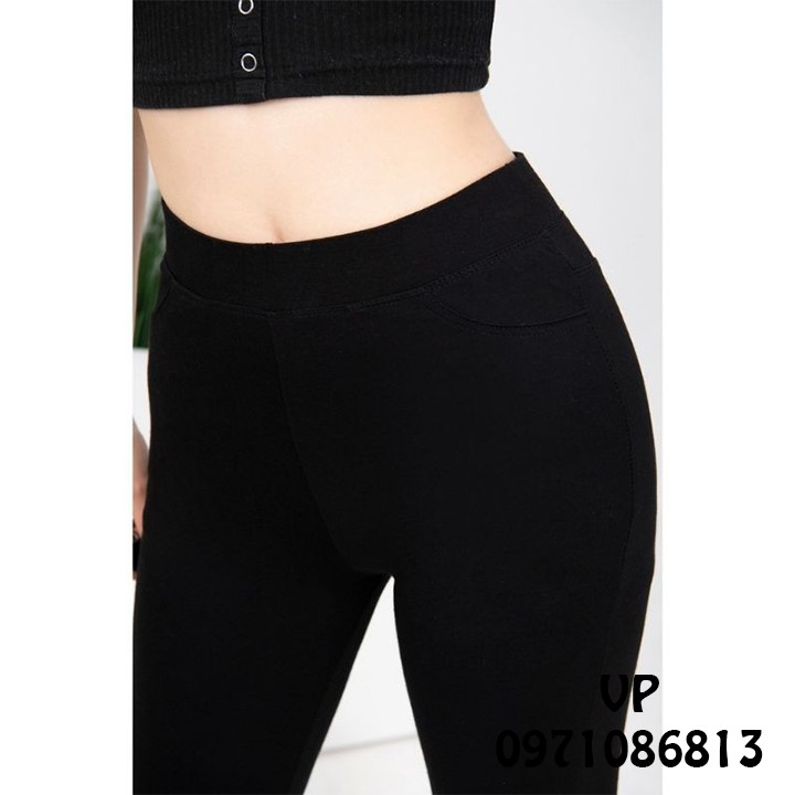 Quần legging nữ TUFUFASHION Legging thun ôm bó vải dày dặn Tôn Dáng