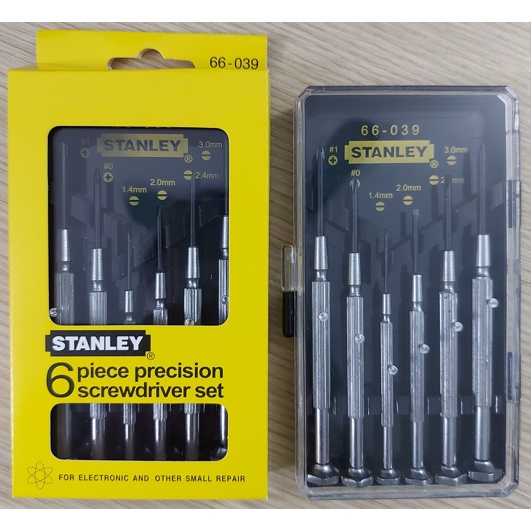 Bộ Tua vít chính xác STANLEY 66-039-23, Bộ Tô vít STANLEY sửa điện thoại