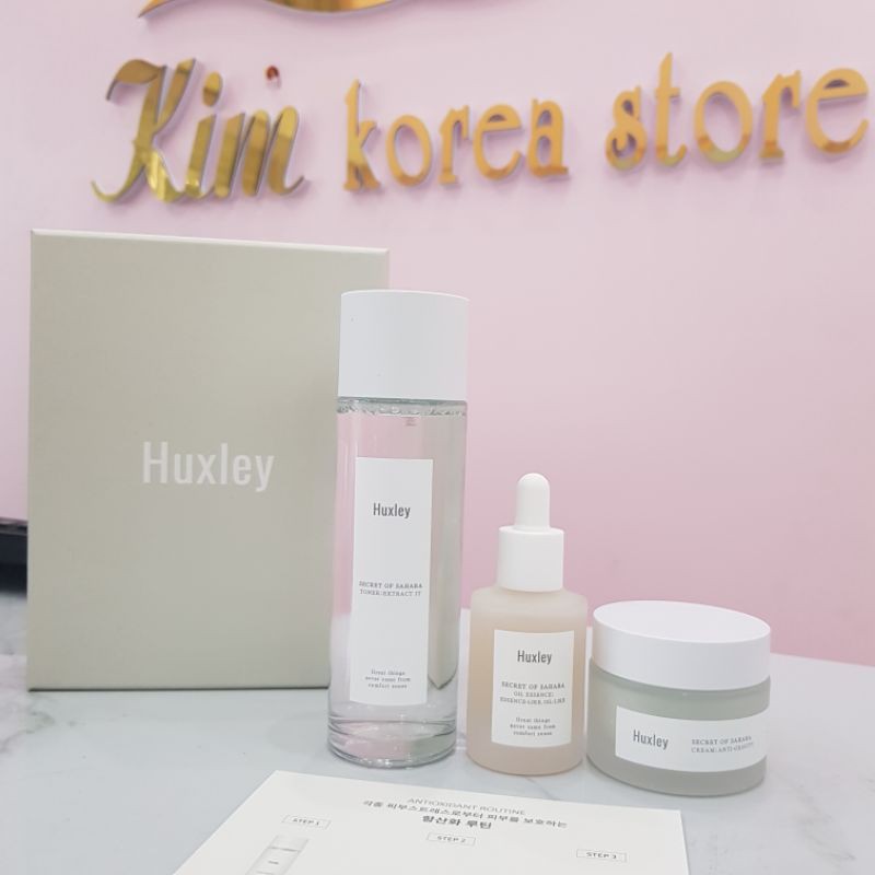 Set dưỡng da Huxley chiết xuất từ xương rồng