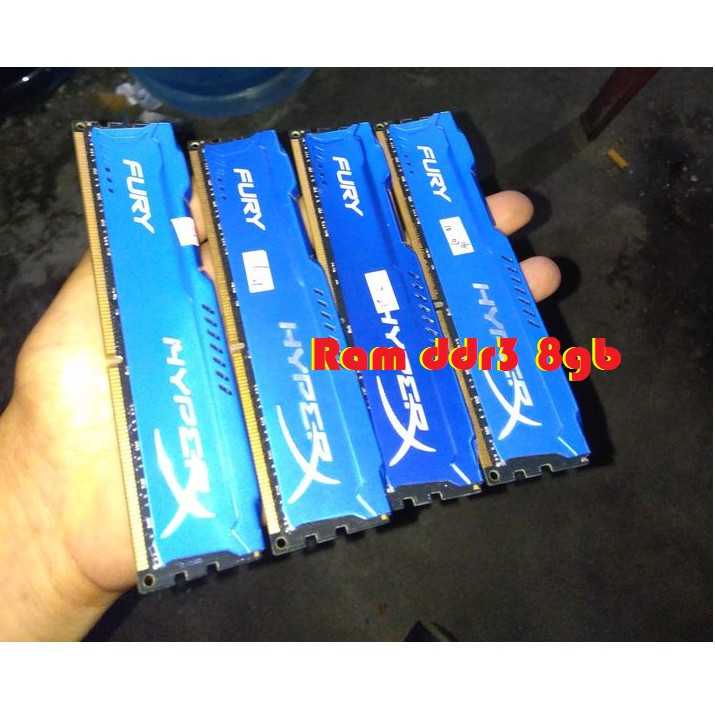 RAM Kingston HyperX Fury 8GB (1x8GB) DDR3 Bus 1600Mhz | BigBuy360 - bigbuy360.vn