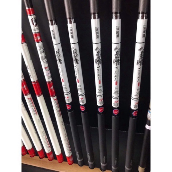 Cần câu tay GW Yingfeng độ cứng 5H siêu nhẹ chuyên câu đơn câu đài tặng kèm quà tặng Đồ Câu Việt Bắc