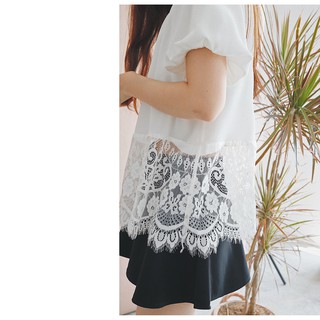 Chicka Chicka - Áo Sleeve lacy top