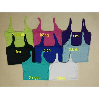 Áo thun dây màu trắng mk15