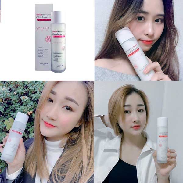 Nước thần dưỡng trắng 7 Day Tone Up Whitening Program Glutathione Treatment Essence Angel’s Liquid 150ml