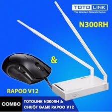 Router Wifi Chuẩn N Tốc Độ 300Mbps Mở Rộng Sóng TotoLink N300RH - Hàng Chính Hãng Hàng chính hãng