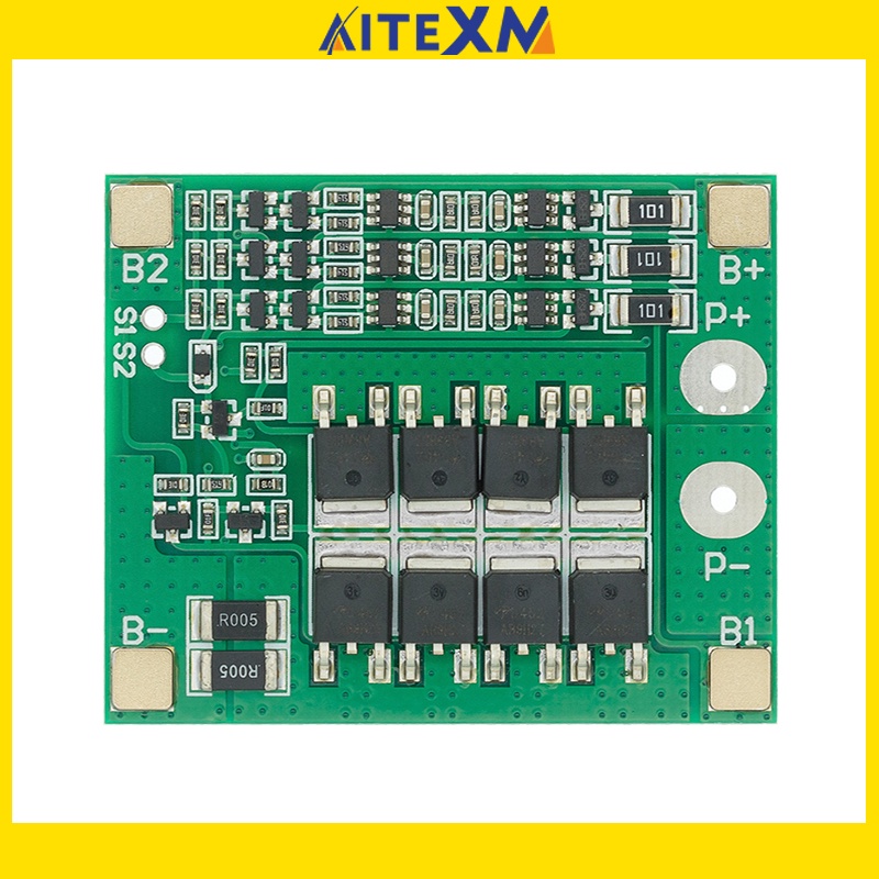 Bảng Mạch Bảo Vệ Pin li-ion 18650 BMS PCM 3S 25A Chuyên Dụng