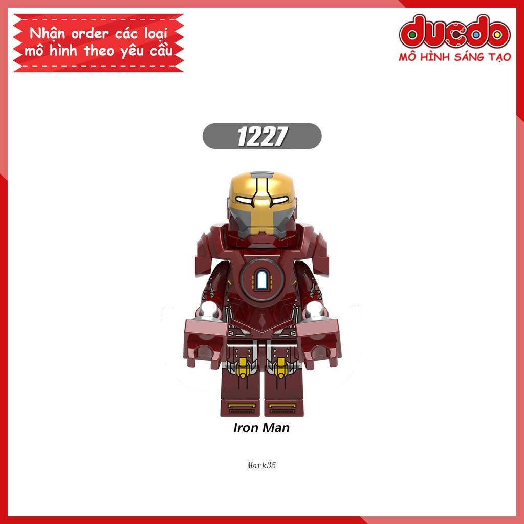 Minifigures các bộ giáp cực đỉnh của Iron Man - Đồ chơi Lắp ghép Xếp hình Mô hình Mini XINH X0253