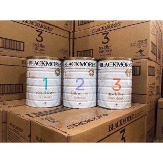 Sữa Blackmore Úc số 1-2-3 900g