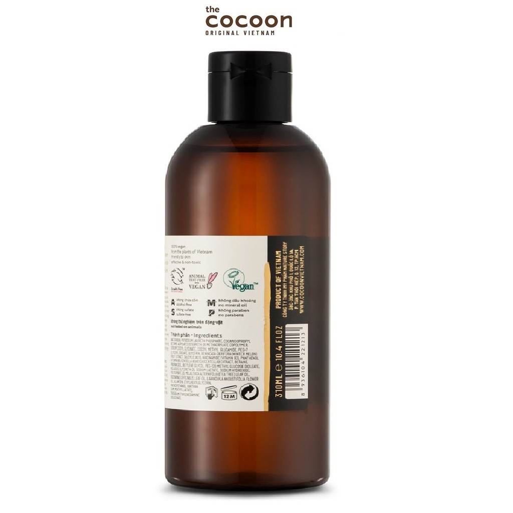 Gel Bí Đao Rửa Mặt Cocoon Bigsize 310ml