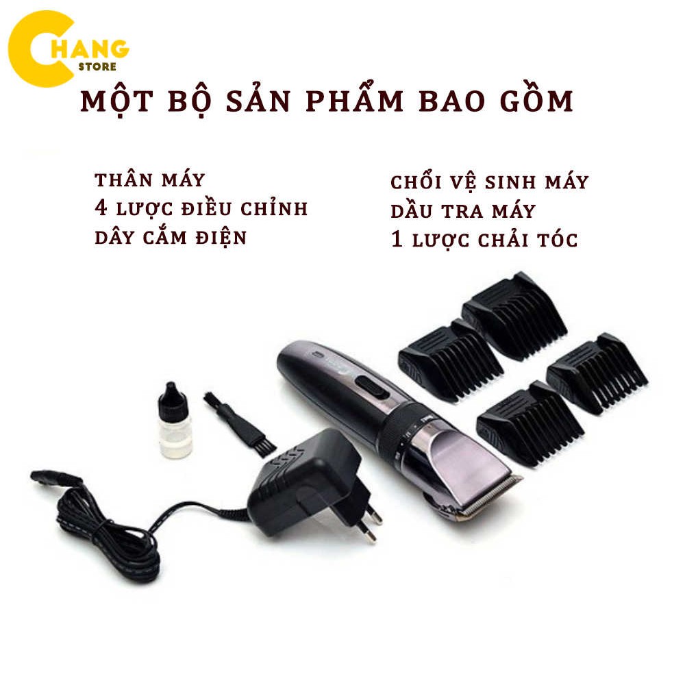 Tông Đơ Cắt Tóc Gia Đình Codol 531 + Tặng Kèm 1 Bộ Kéo Cắt Tỉa Tóc