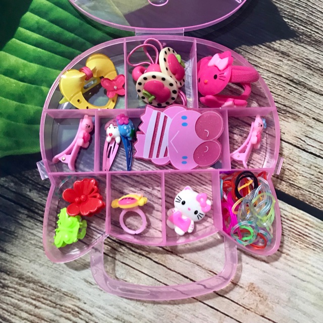Hộp kẹp tóc cho bé xinh