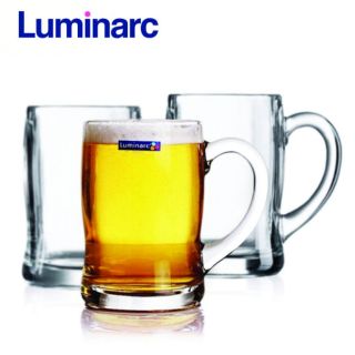 Combo 6 ly bia thủy tinh luminarc benidorm g2616 / luminarc fitness 320ml