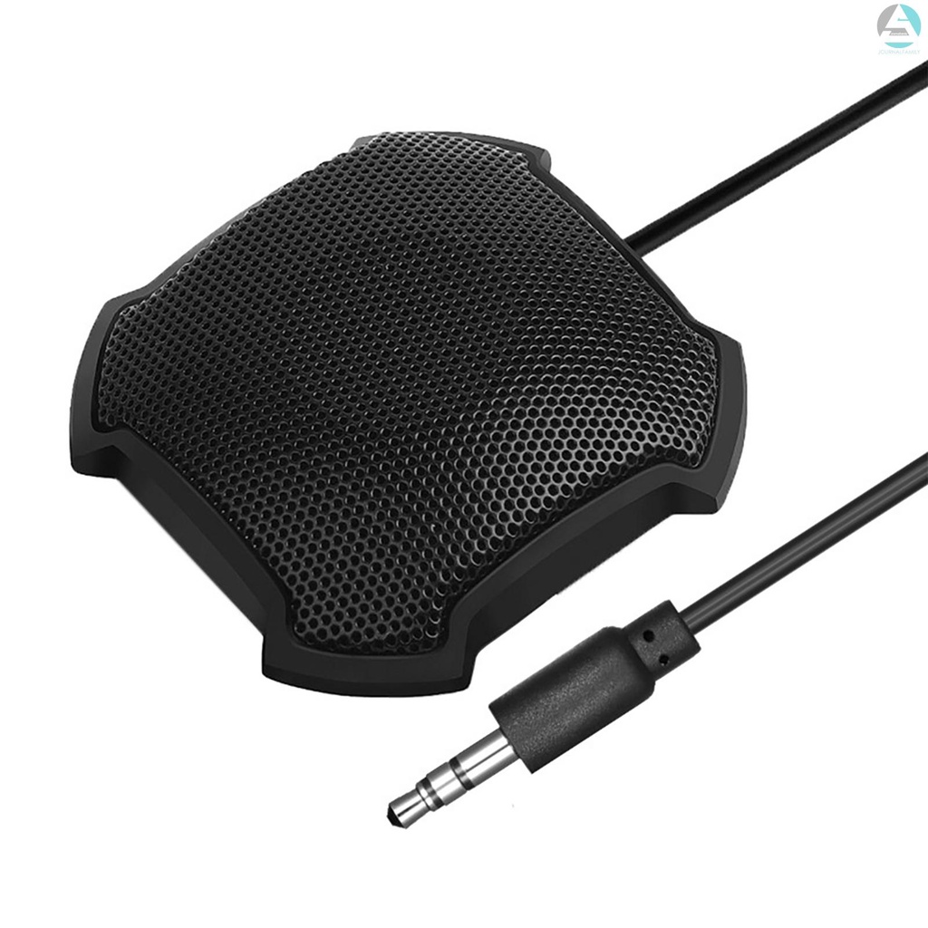 Micro Để Bàn Có Dây Jack 3.5mm Xoay 360 Độ Cho Máy Tính Laptop
