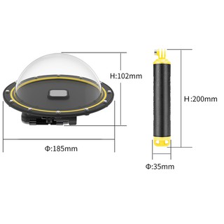 Dome GoPro Hero 10 / GoPro 9 Telesin chính hãng