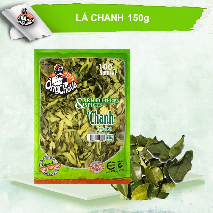 Lá Chanh Ông Chà Và 150gram (Lime Leaf)