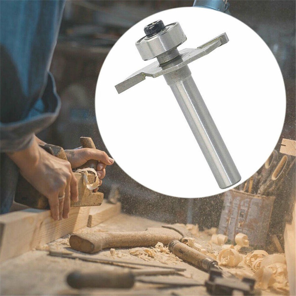 Mũi Cắt Gỗ Rãnh Chữ T 1 2mm Bền Bỉ Cho Router Campervan Motorhome