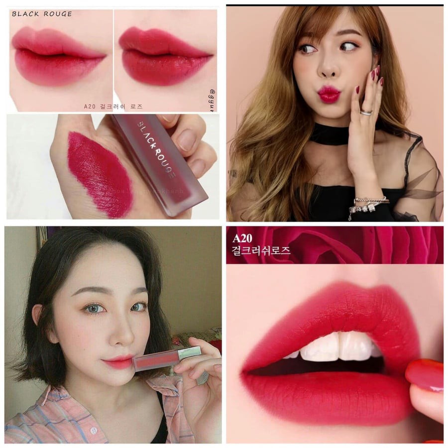 Son Kem Lì Black Rouge Air Fit Velvet Tint Version 4 | BigBuy360 - bigbuy360.vn
