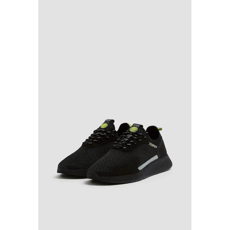Giày sneaker nam Pull&bear authentic màu đen
