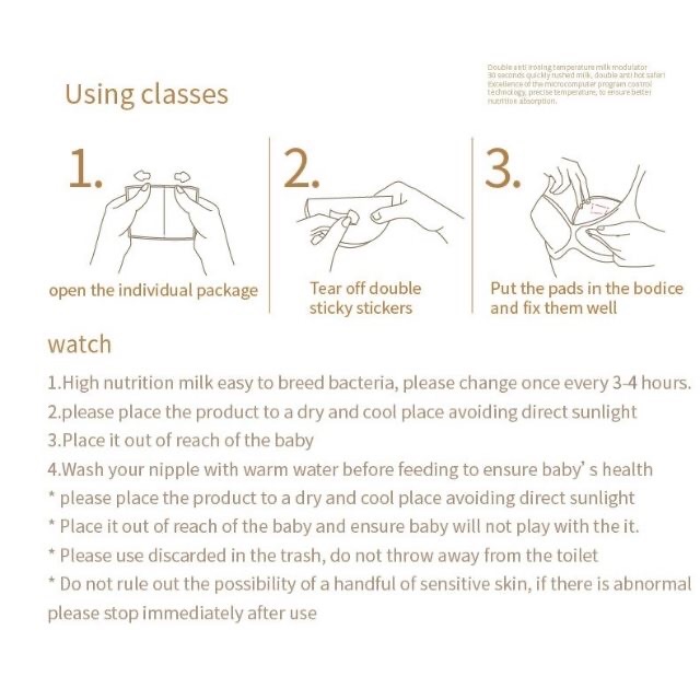 Miếng lót thấm sữa siêu thấm