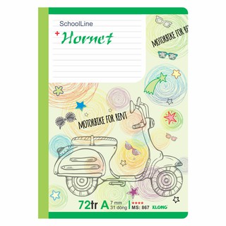 Vở KN 72tr B5 Hotnet 58/90; MS: 867