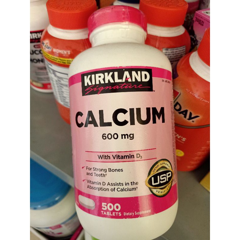 Hộp CALCIUM 600mg with Vitamin D3