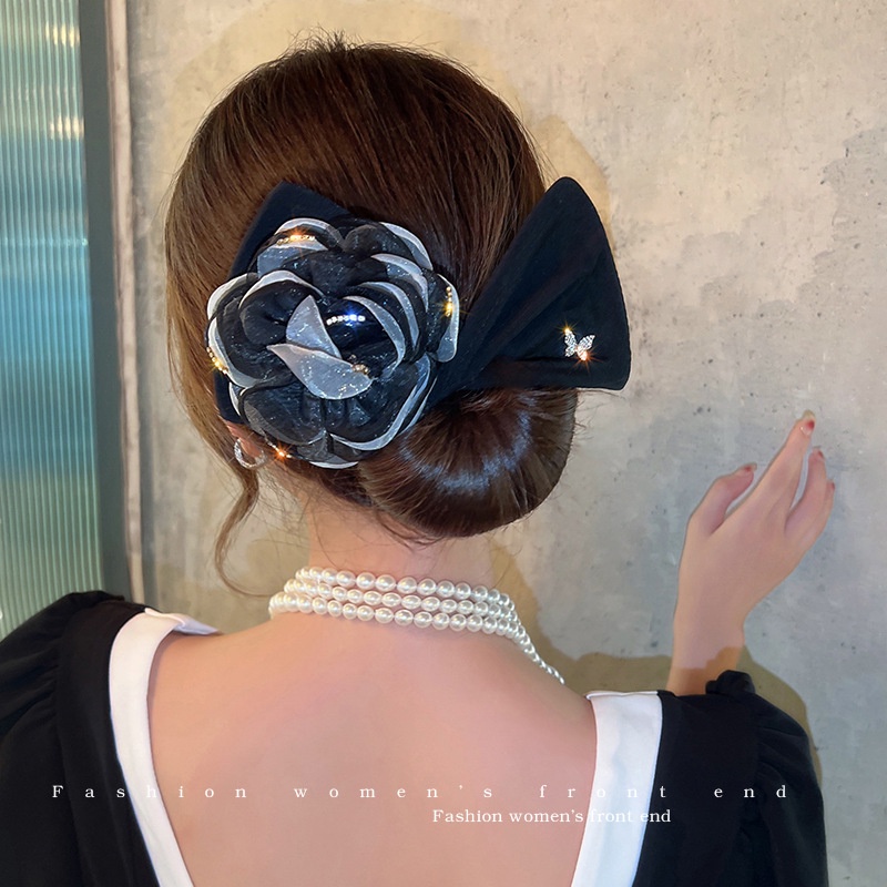 Phụ Kiện Búi Tóc Hình Hoa Mềm Mại 2022 Cho Người Lớn