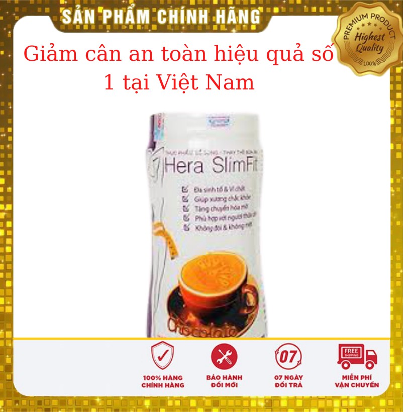 Sữa giảm cân Hera Slimfit 500g - Giảm cân nhanh, giảm cân tại nhà, giảm cân an toàn
