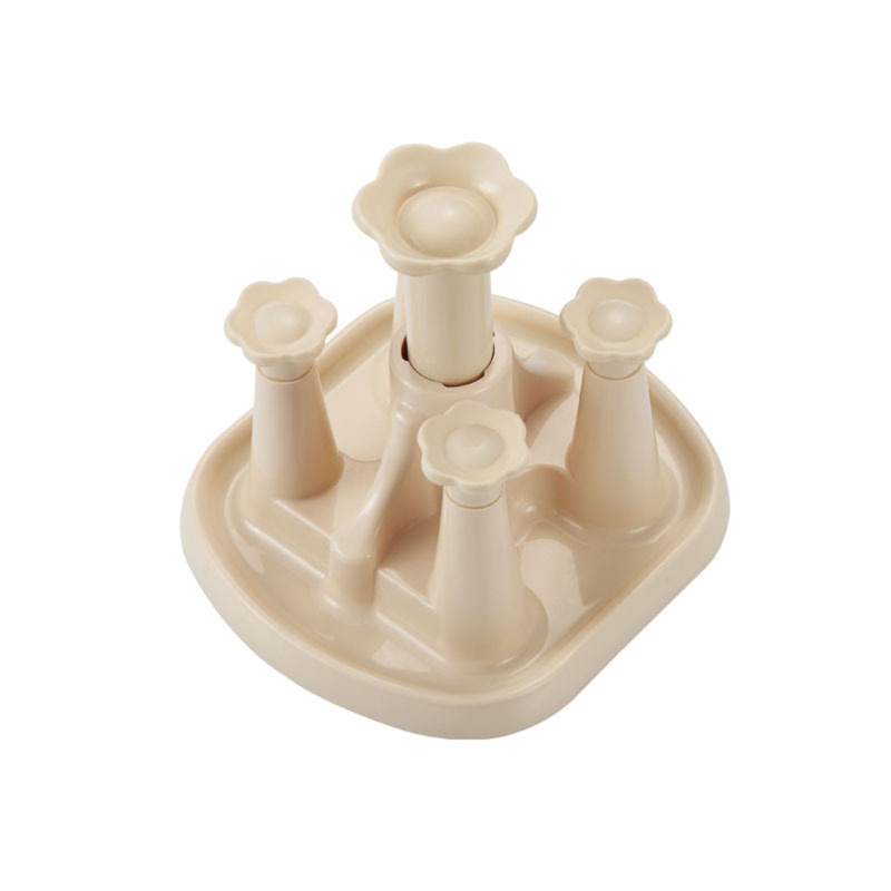 Giá Đỡ Phơi Khô Cốc Thủy Tinh Bằng Nhựa Đa Năng Chống Bụi