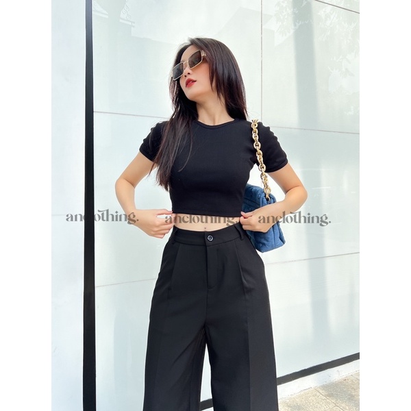 ÁO THUN CROPTOP BASIC