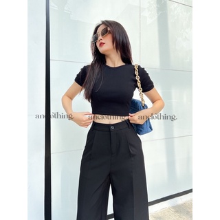 ÁO THUN CROPTOP BASIC