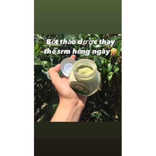 Bột rửa mặt Thảo Dược Mộc Dương Châu 100gr - Sạch nhờn mụn nám da chết