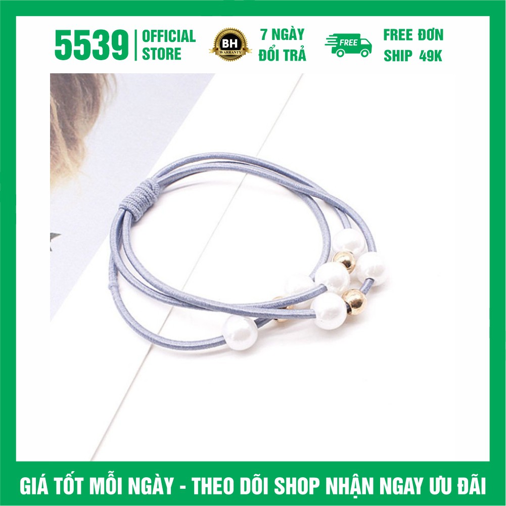 Dây cột tóc hàn quốc dễ thương nhiều màu thích hợp mọi lứa tuổi - Shop 5539