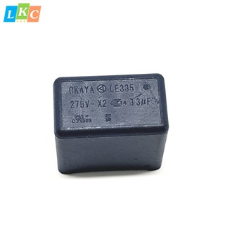 Tụ 3.3uF 275V OKAYA LE335 P27.5