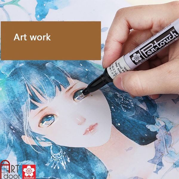 [ARTDOOR] Bút màu vẽ mọi vật liệu SAKURA Pen Touch